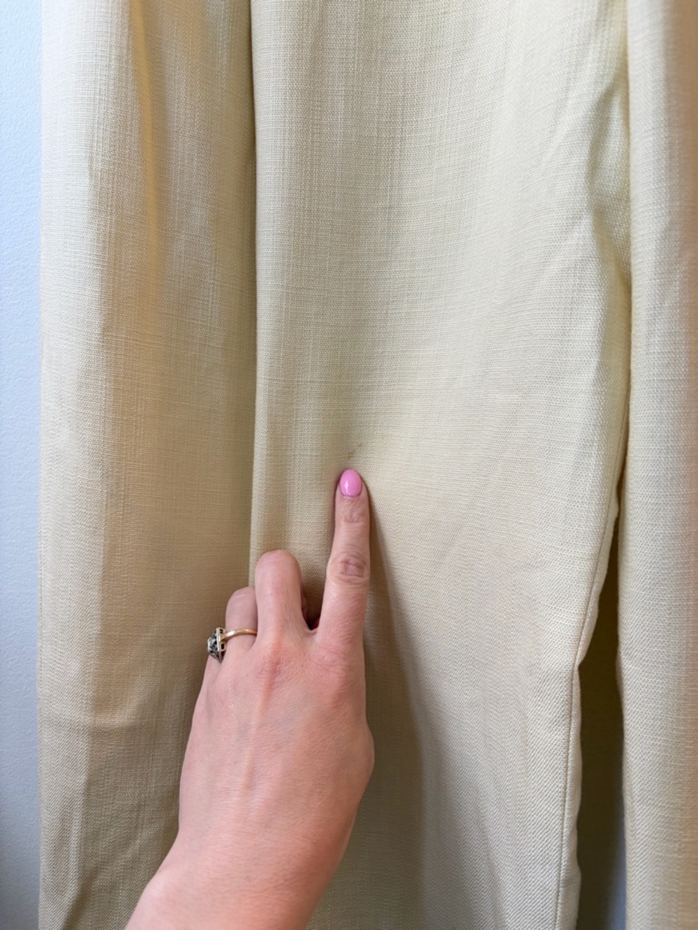 Zara Butter Yellow Trousers - Picture 7 of 8
